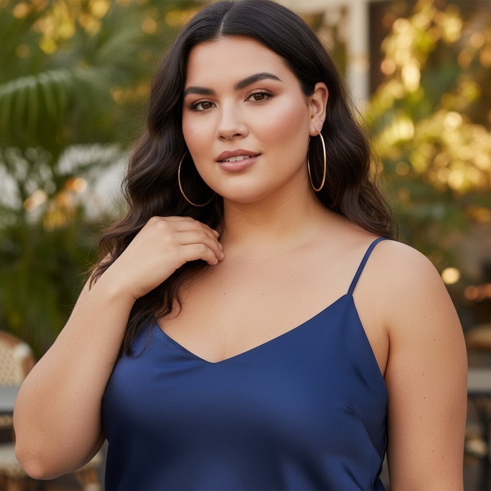 Gold Tone Oversized Large Thin Hoop Pierced Earrings 3" Length NWOT